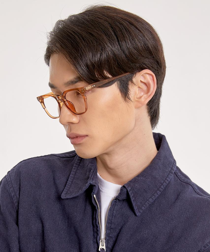 Eseubika Bob-C04 Blue Light Horn-Rimmed Glasses