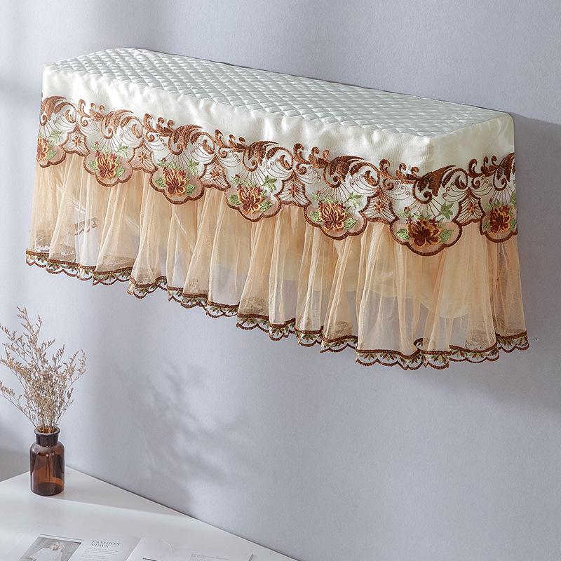 Universal Wall-Mounted Air Conditioner Dust Cover: Anti-Blow Windshield, Windproof Curtain, Full Sleeve Protection for Cabinet Machines