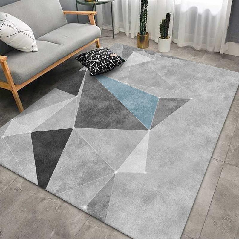 Nordic Abstract Carpet Living Room Coffee Table Geometric Carpet New Wardrobe Carpet