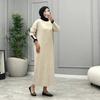 2025 Autumn Women's Round Neck Loose Knit Sweater Dress