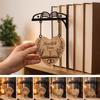 Miniature Book Shape Metal Bookshelf Sign Rustic Reading Nook DIY Tag Holder  Dorm