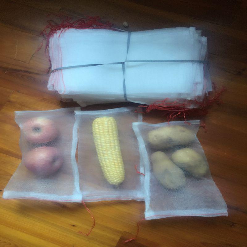 Saco de Sementes de Nylon de 40 Malhas - Filtro, Imersão, Proteção Anti-Mosca da Fruta e Anti-Pássaro