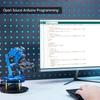 Hiwonder Robot Arm Kit: 6-degree-of-freedom programmable robot arm with 6 servos, handle, and mechanical claw. PC software and app control compatible.
