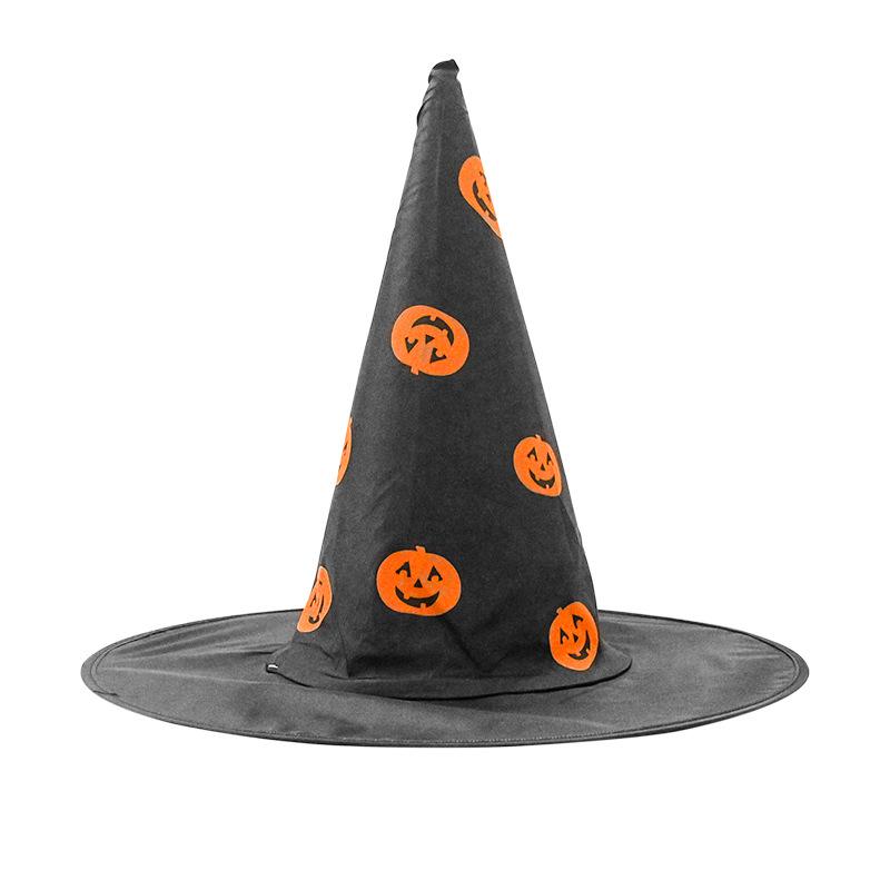 Light-Up Spiderweb Witch Hat Halloween Decoration