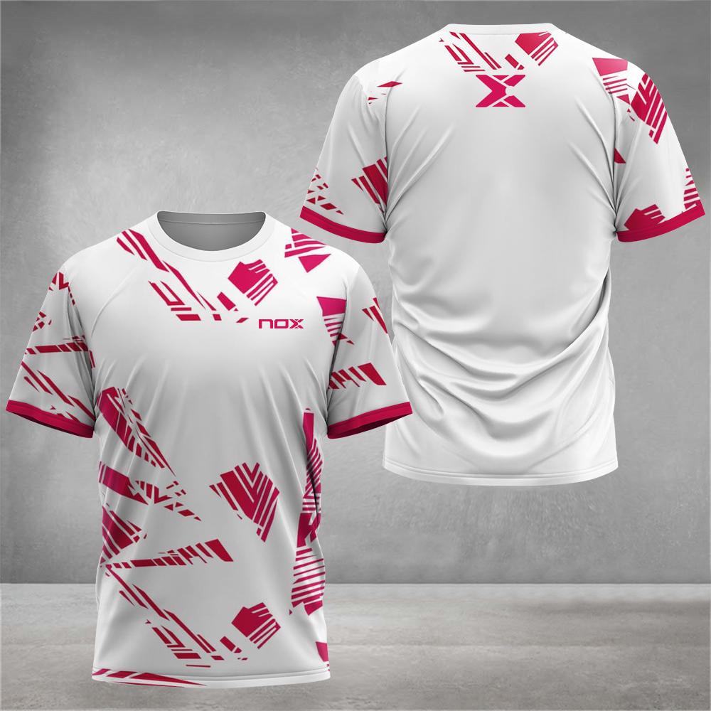 Modă Stradă Bărbați Tricou cu Gât Rotund Îmbrăcăminte Ușor Respirabil Tricou Sport Bărbați Exterior Tenis Mânecă Scurtă Jersey Antrenament