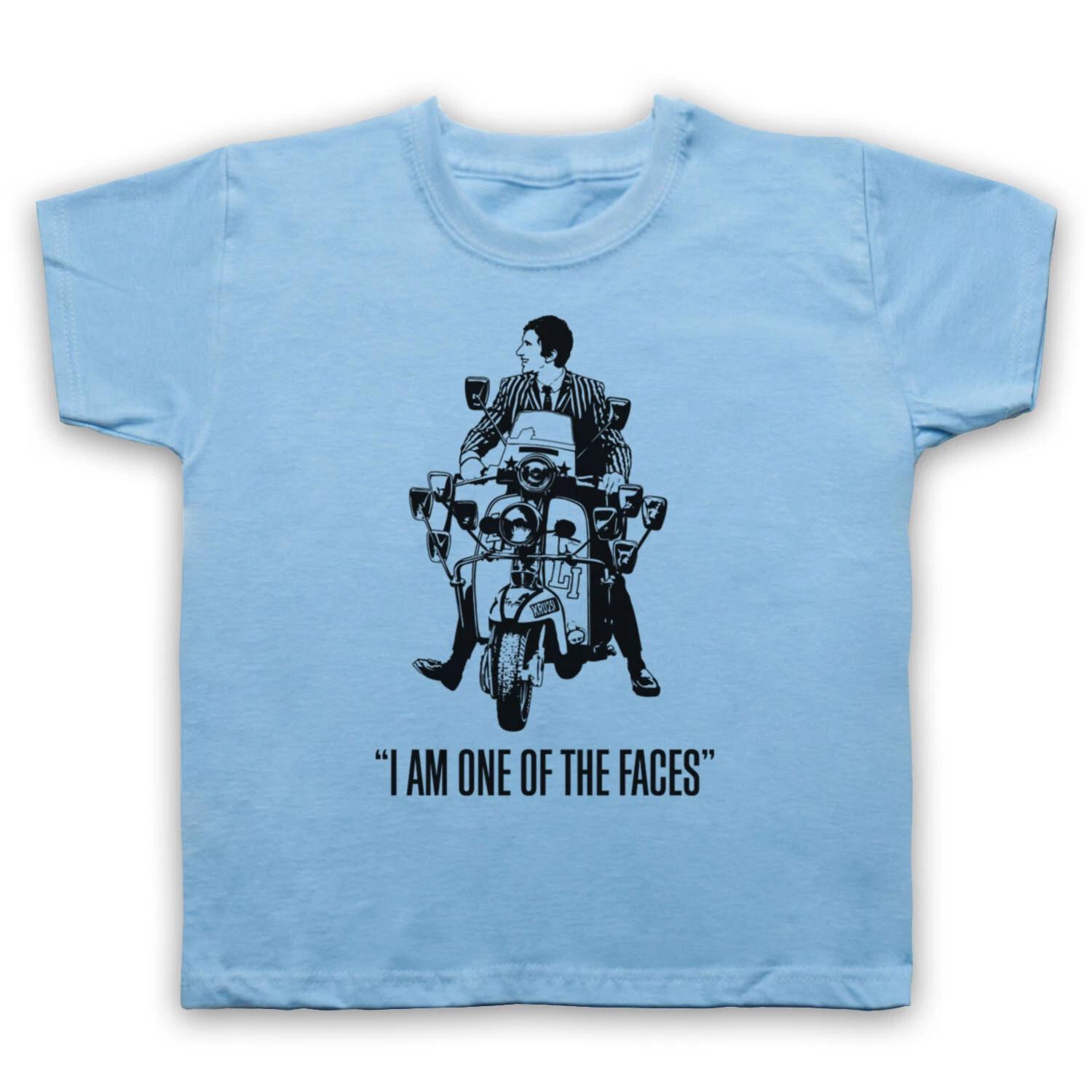 I AM ONE OF THE FACES UNOFFICIAL QUADROPHENIA SCOOTER KIDS CHILDS T-shirt 160