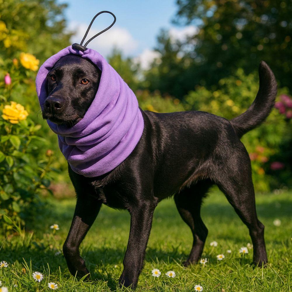 Elastic Dog Calming Earmuffs Noise-Proof Soft Warm Dog Grooming Earmuff Cold-Proof Comfortable Dog Ear Muffs Winter Season