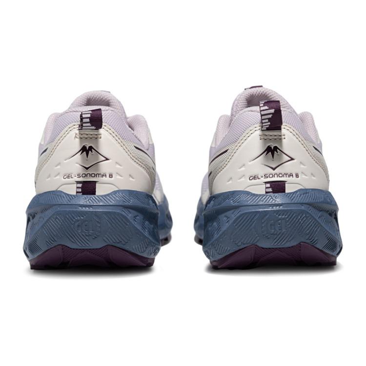 Asics Gel-Sonoma 8 Cushioning Trail Running Shoes Women sneaker Light-Blue Purple 1012C025-500