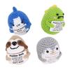 4 Pcs Crochet Animal Grey Penguin Blue Shark Dinosaur Sloth Emotional Support Positive Knitted