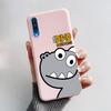 For Samsung A50 A50S A30S Case Cartoon Soft Liquid Silicone Full Protection Phone Back Cover For Galaxy A 50 50S 30S Funda Shell