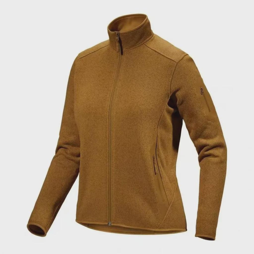 2024 Spring/Autumn Versatile Fleece Jacket: Stylish, Warm, Loose-Fit with Half-High Collar for Outdoor Adventures
