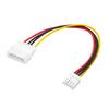 Stor 4-pins Molex til Liten 4-pins Konverteringskabel FDD Floppy Disk Drive Strømforsyningsledning Datamaskin IDE til Strømtilkoblingsplugg Ledning