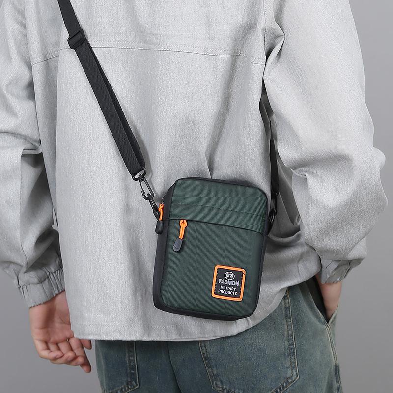 Herren wasserdichte lässige Umhängetasche Multifunktionale Outdoor-Umhängetasche Handytasche