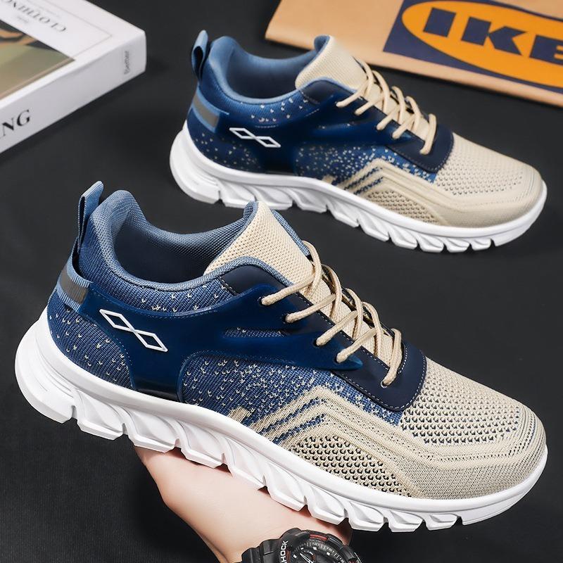 New Sporty Men's Shoes Soft-soled Breathable Casual Shoes Student Shoes