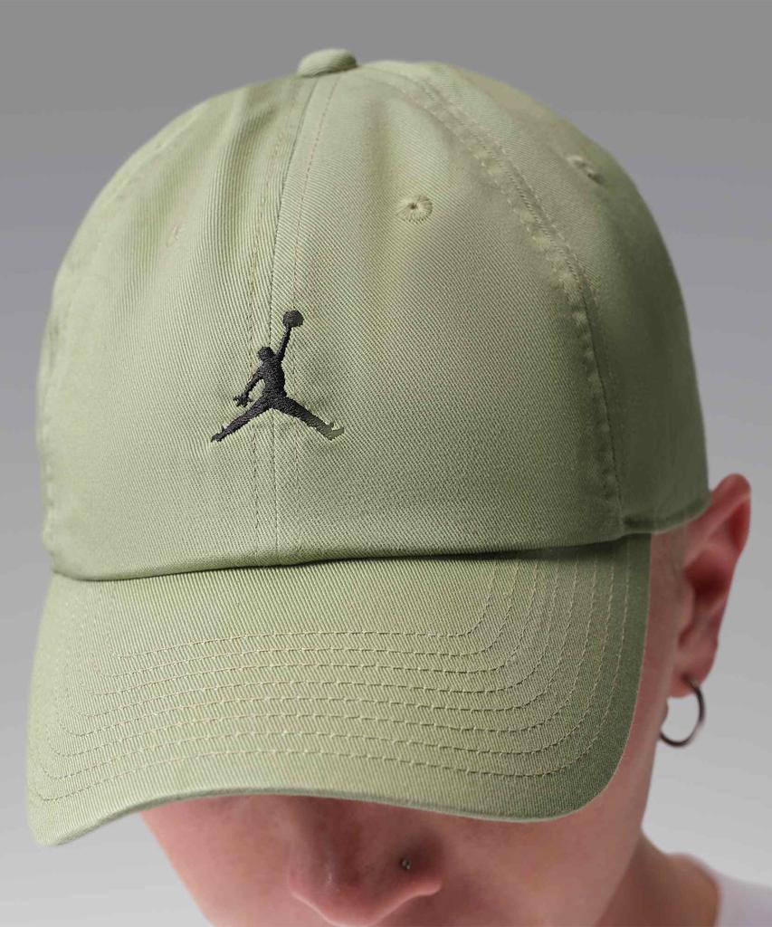 NIKE Jordan Club Unstructured Curve Bill Cap - Alligator: Black / Hq1963-334