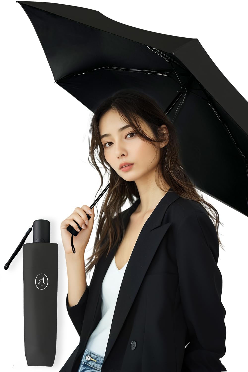 

затенение под наблюдением врача x 3 миллиона единиц Зонт от солнца с защитой от ультрафиолета Складной зонт Легкое затенение Новые технологии и складные чёрный