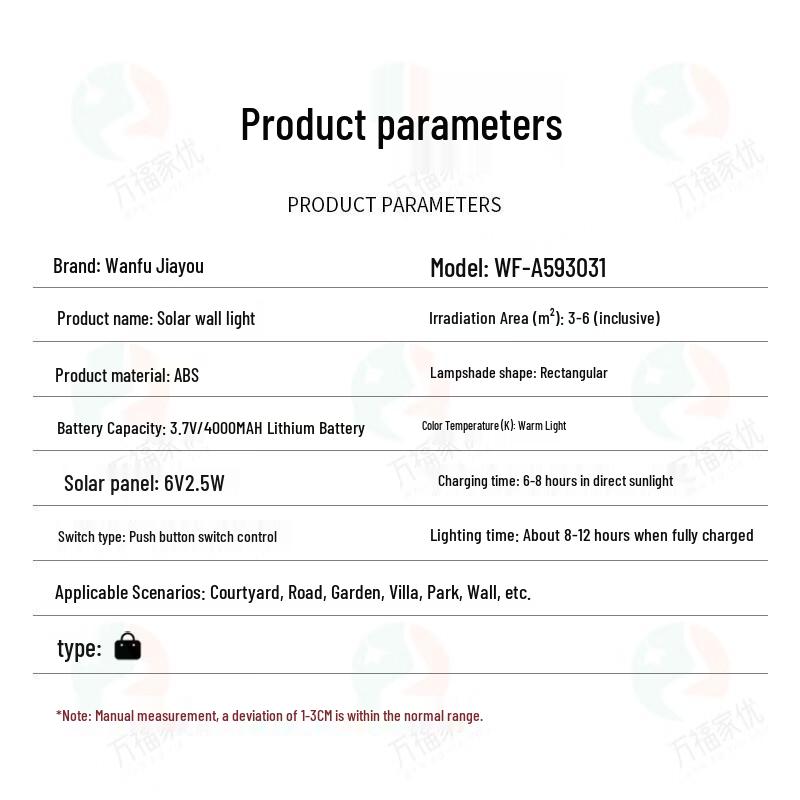 Solar Motion Sensor Outdoor Wall Light