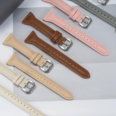 Schlankes Lederarmband für Samsung Galaxy Watch 7/FE/6/5/5 Pro/4 Classic/Active 2 20 mm 22 mm Sportarmband Huawei Watch GT 5-3 Armband