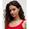 Lululemon Nulu Ribbed Cropped Tank Top  Heart Oxford Red