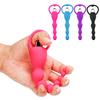 Vibrator Plug Silicone Women Long Anal Masturbation Product