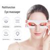 Portable Rechargeable Eye Massager with Red Light Therapy for Eye Care