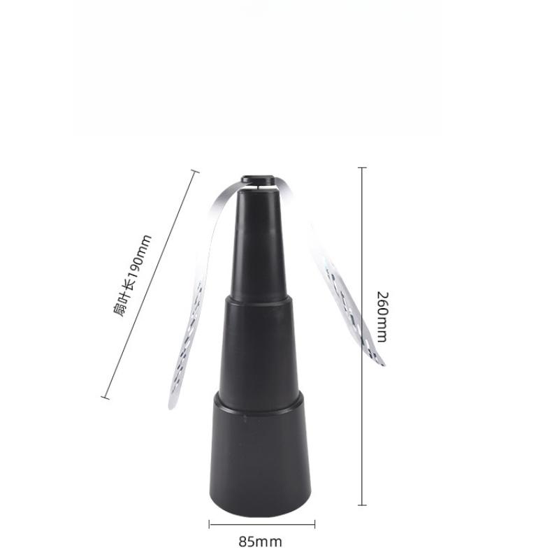 Retractable Electric Fly Repellent Fan 1pc Drive Fans for Outdoor Indoor Meal Battery Type Fly Repellent Fan Repellent Outdoor