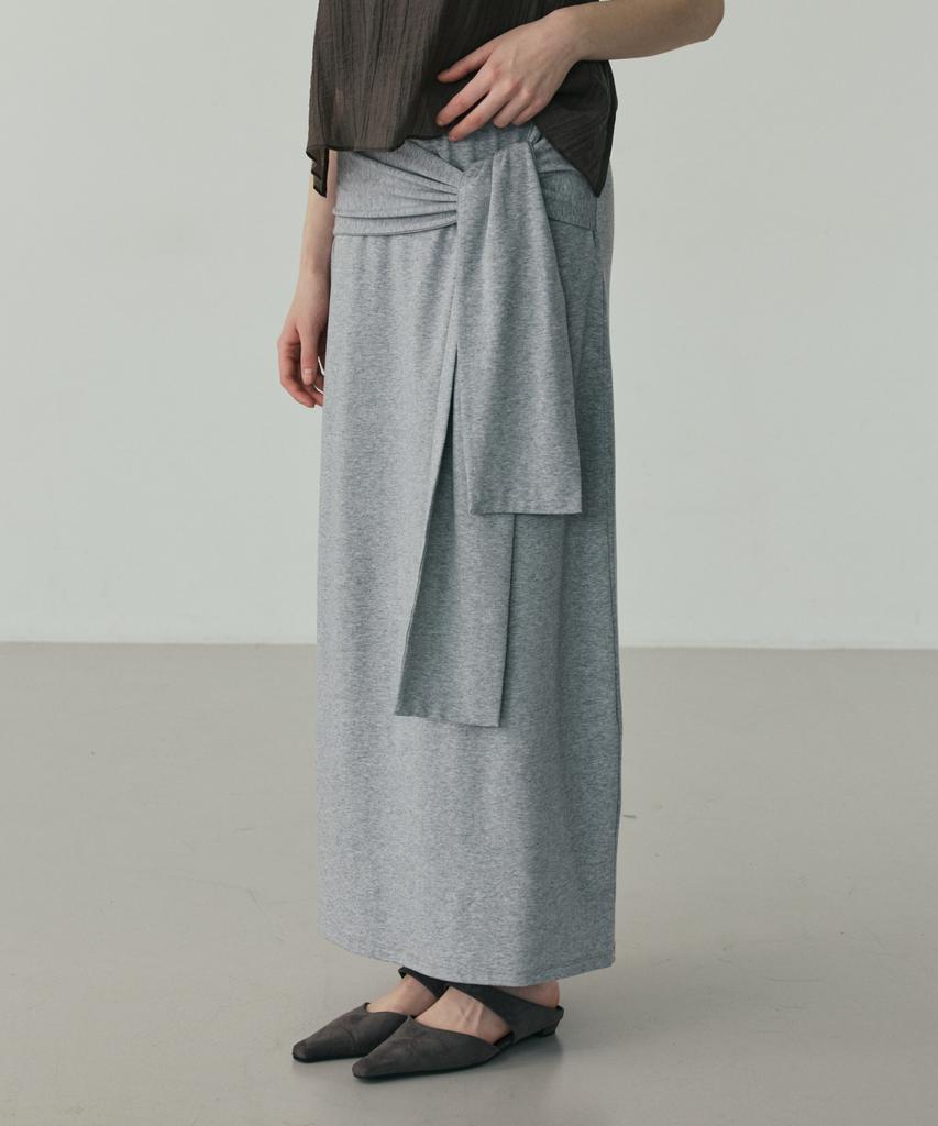 Linte Bind Long Skirt Melange