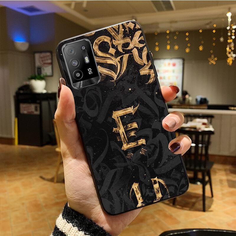 Pokras Lampas Graffiti Art Phone Case for OPPO A54 A74 A94 A53S A9 A5 A15 A16 A91 A96 A76 Reno8 8Pro Reno2 Z