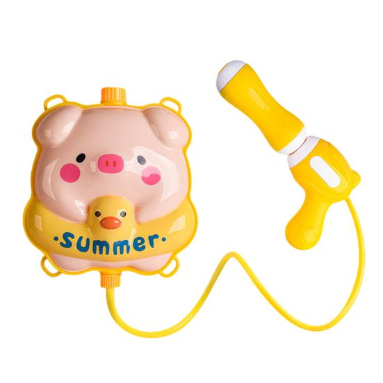 Cartoon Pull-Out Backpack Water Squirter for Kids Large Capacity Spray Toy for Summer Beach Pool Play Fun Outdoor Splash Game for Boy Girls