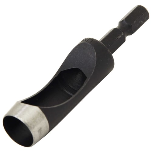 Y-SK11 Hexagonal Shank Leather Punch Bit for Leather, Rubber, Vinyl, Paper, and Gypsum Board, 13mm