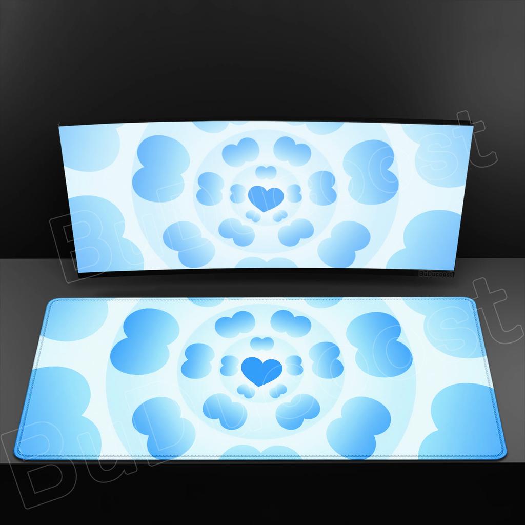 HD Printing Coffee Love Mouse Pad Gamer Keyboard Pad Rubber Gaming Expansion Mousepad Non-Slip Desk Mat Cute Pattern Girl Carpet