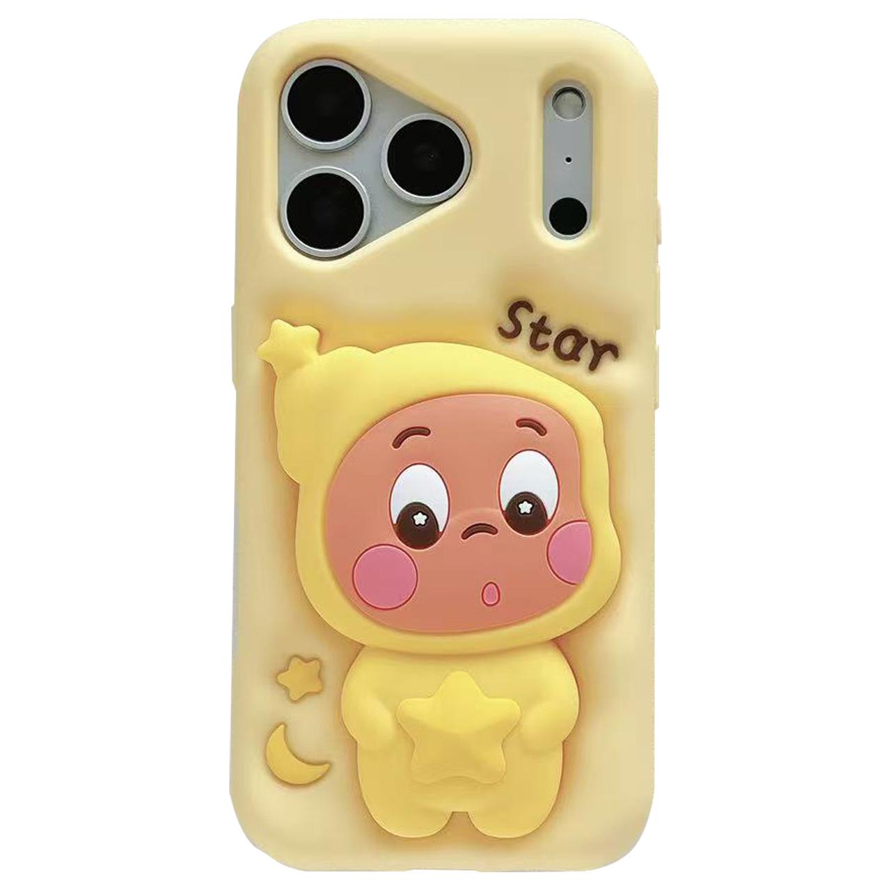

iPhone 17 Pro Max Pinching Star Cute & Funny Case (Fits 13/14/15/16 Pro) iPhone 16 Pro Max
