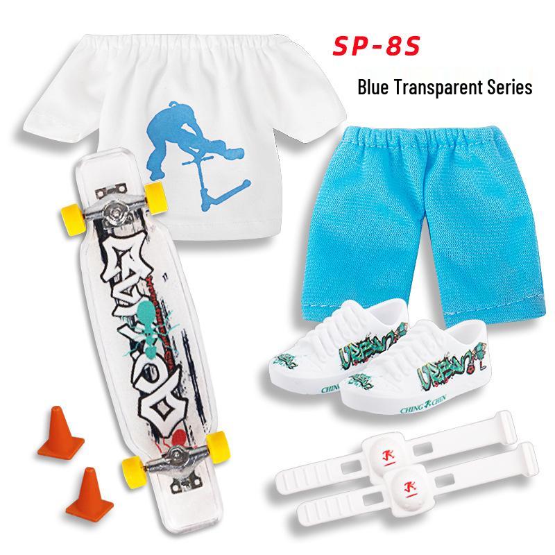 Mini Finger Shoes & Scooter Set with Finger Pants - Patent Protected, Authenticity Ensured