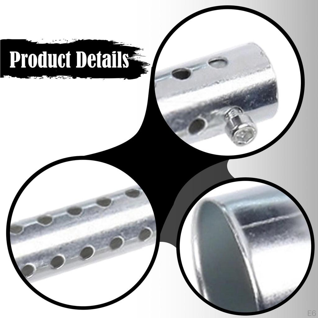 Motorcycle Exhaust Muffler Easy to Install Durability Premium Replacement
