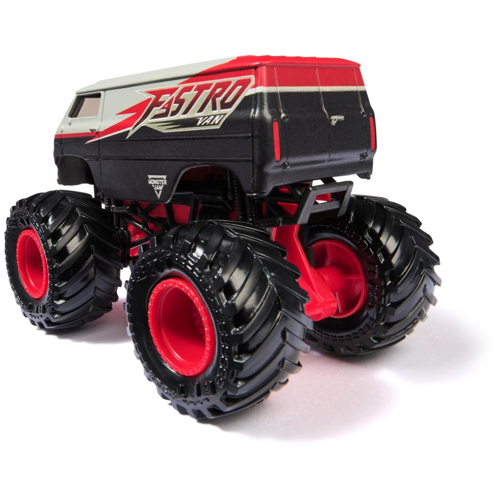 Monster Jam, Official Fastro Van Monster Truck, Die-Cast Vehicle, 1:64 Scale, Kids Toy for Boys 3+