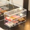 Acrylic Transparent Drawer-Style Cosmetic and Skincare Organizer