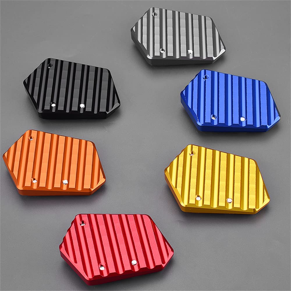 LEDISHUN Kickstand Side Stand Stand Stand Plate Extension Aluminum Compatible Honda CB150R CBR250R CB300F