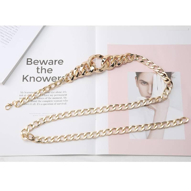Fashion Metal Chain Waist Band For Women Elegant Dress Waist Decor For All Seasons