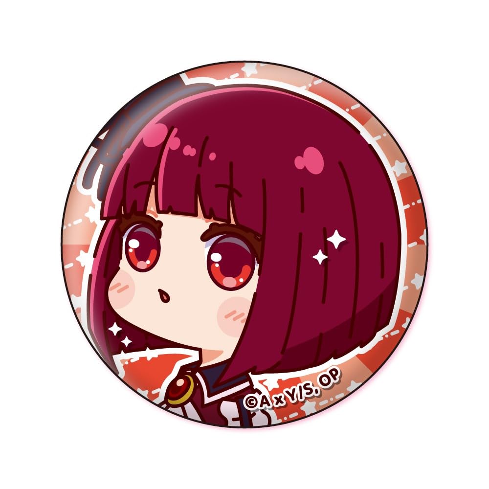 Xebec [Oshi no Ko] Muni Chara Badge 1 Box Approx. 56mm Diameter Tin and PVC
