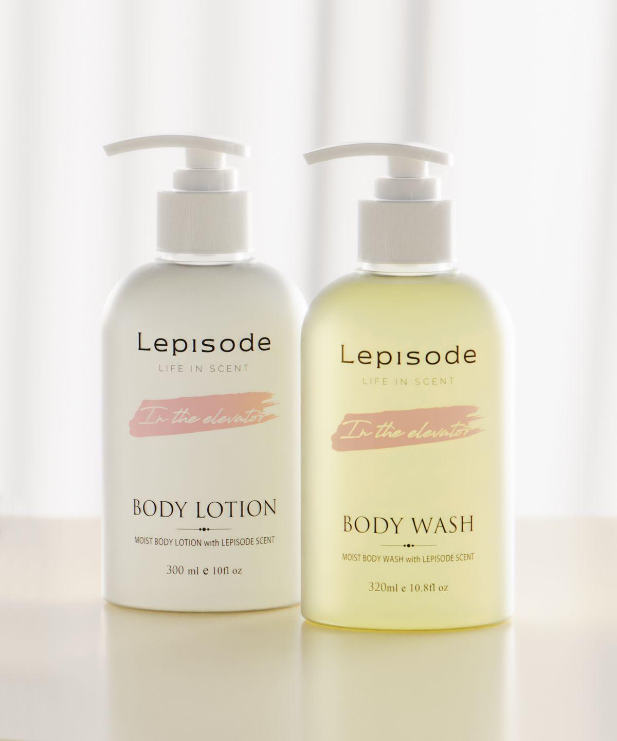 In the Elevator Body Wash & Body Lotion Set