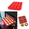 Silicone Mini Muffin Tray Non Stick Cupcake Chocolate Candy Baking Moulds Heat Resistant Kitchen Baking Tools Easy Mould Release