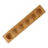 Bamboo Shot Glass Tray Easy To Use Shot Glass Storage Practical Shot Glass Holder  Wine Glasses