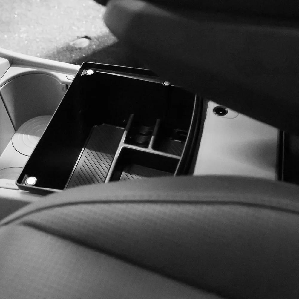Car Armrest Under Storage Box Organizer Tray For Kia Ev3 Car Interior Sorting And Storage Wear Resisting & Scratch-resistant