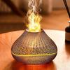 Simulation Flame Volcanic Aromatherapy Humidifier USB Charging Essential Oil Diffuser  Bedroom