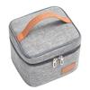 Lunch Bag   Grey Thickened   Proof Reusable Insulated Lunch Cooler Bag for Picnics Outdoor Travel