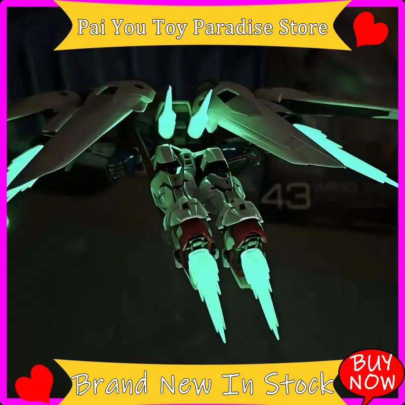 Transformable Wing Zero Gunpla  Rg 1144 Assembly Model Kit Mobile Suit Action Figure With Glow-In-The-Dark Effect Boys Gift