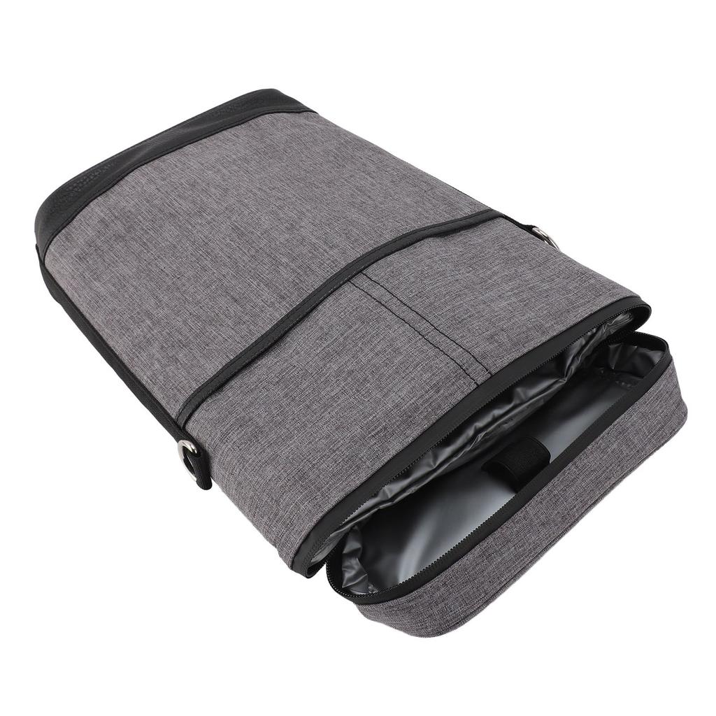 2 Bottle Wine Cooler Bag Leakproof Insulated Padded Wine Carrier Portable Wine Case with Handle Adjustable Shoulder