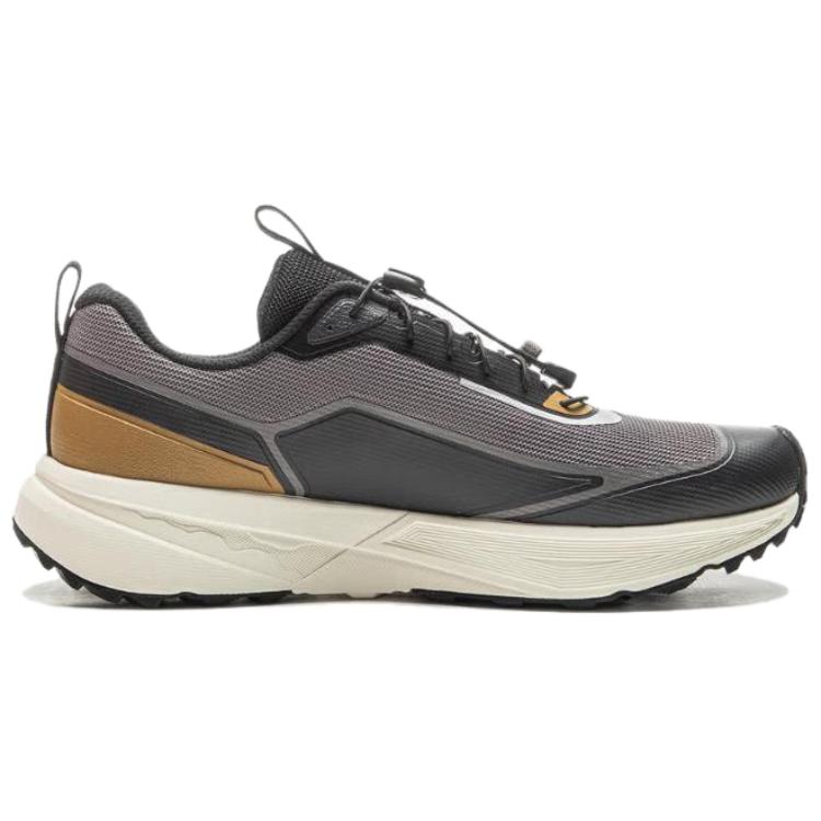 Li Ning CF Comfort Versatile Slip Resistant Durable Low Top Casual Shoes Men Casual Shoes Gray Black AHCV015-1