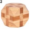 Dubonnet Wooden Kongming Lock Brain Teaser Puzzle Children Adults Educational Game Toy