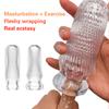 Masturbation Cup for Men Soft Male Exercise Penis Massage Sexy Pocket Pussy Blowjob Toy Vagina Adult Goods 18+